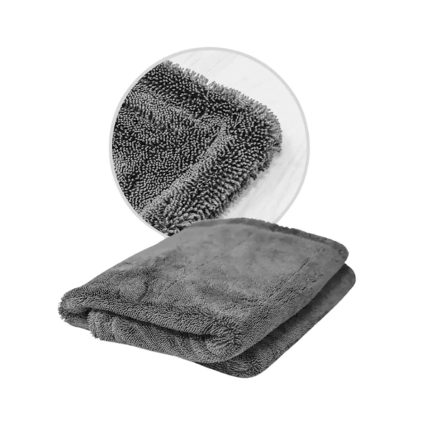 Toalla de secado microfibra twist loop 1200 g/m² 40x40 cm para coche Globaltec Professional