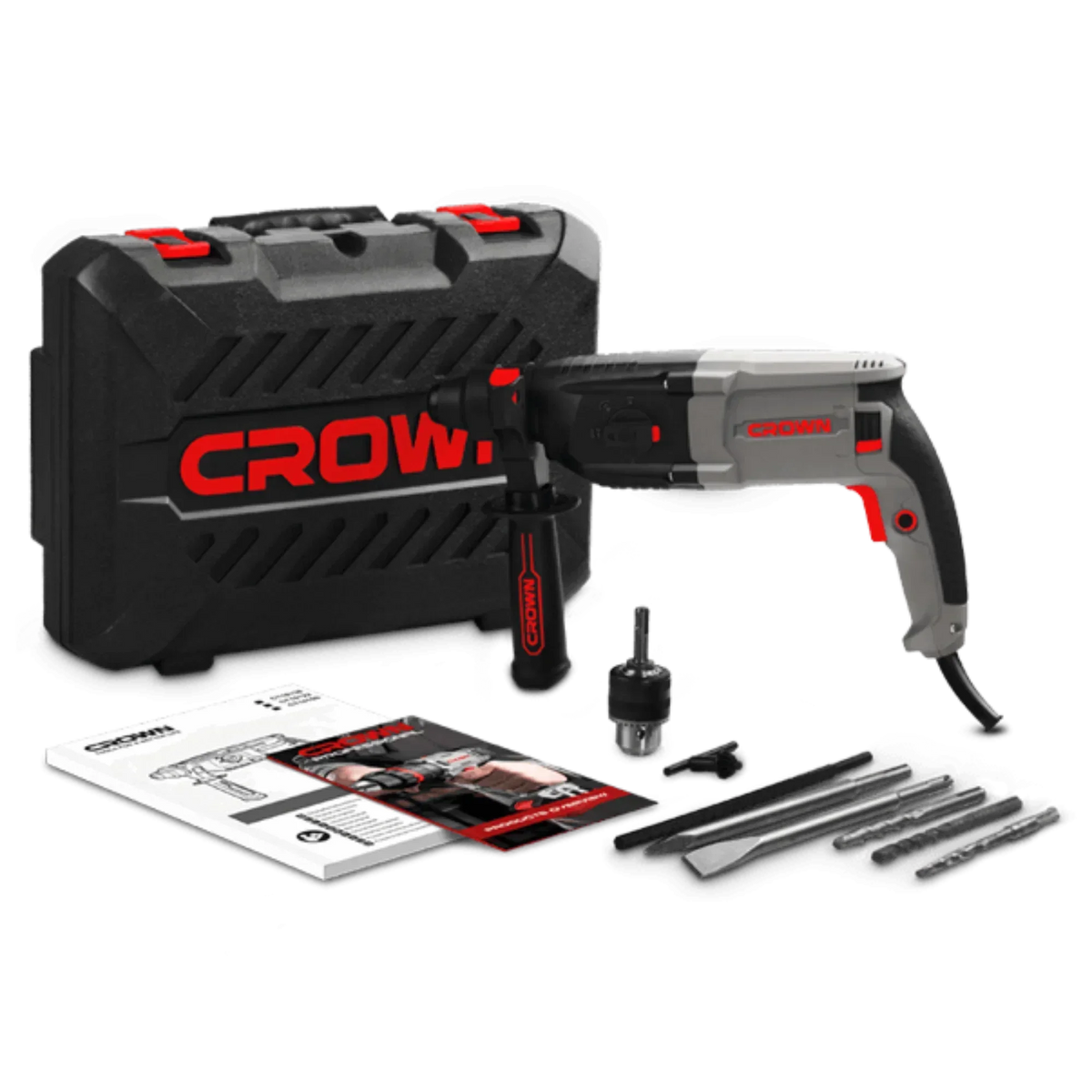 Perforadora Rotativa- 800W - GLOBALTEC PROFESSIONAL