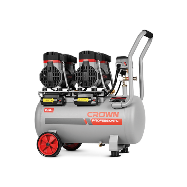 Compresor de aire sin aceite CT36094 50 L 8 bar — Aire limpio para taller