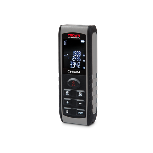 Medidor láser CT44034 80 m ±2 mm — medición de distancias precisa y rápida