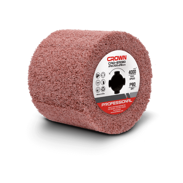 Cepillo de esponja abrasiva CAQ-S11080 — grano P80 para acabado fino