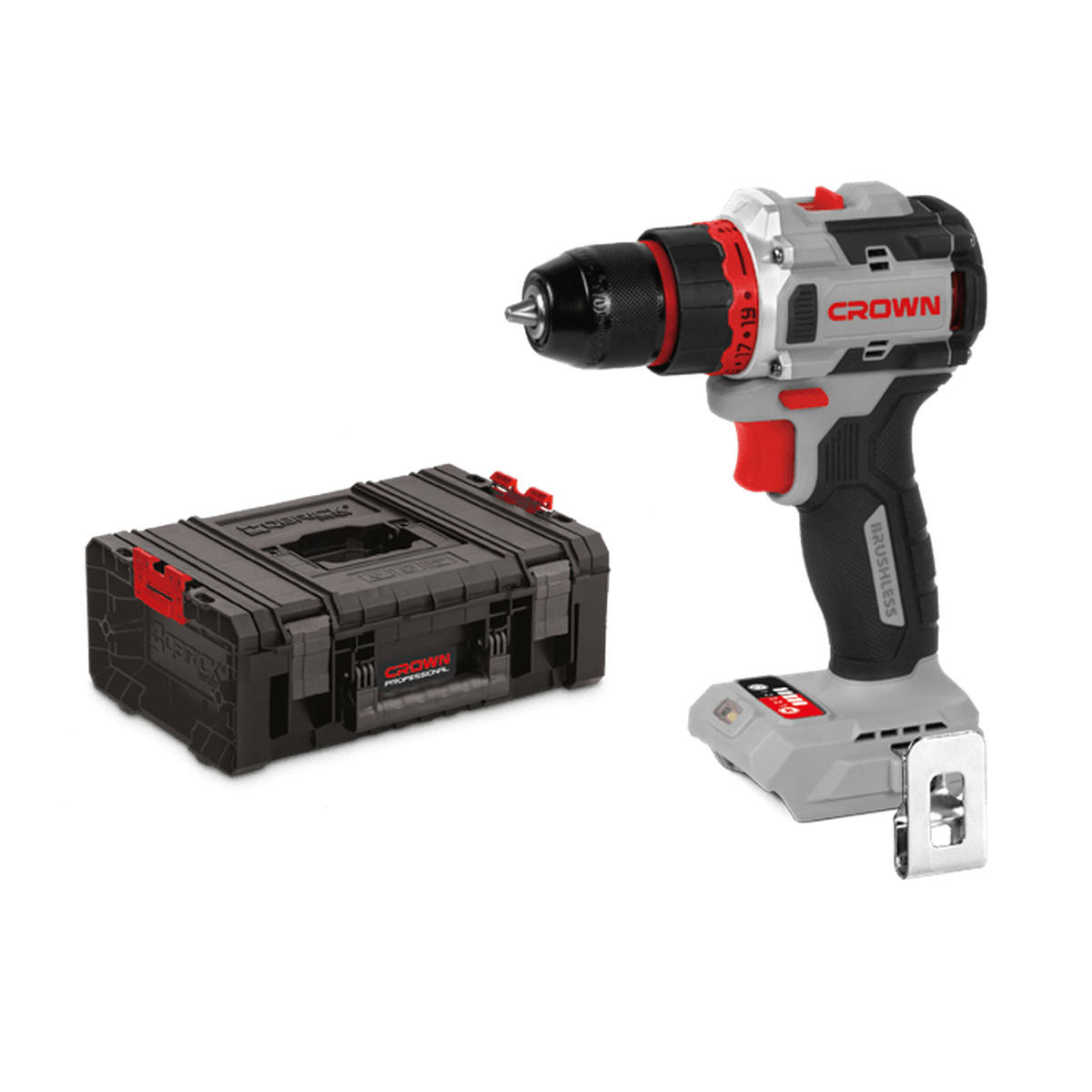 Taladro atornillador percutor CT21128HMX IMC 20V Max 50 Nm — sin escobillas para taladrar y atornillar