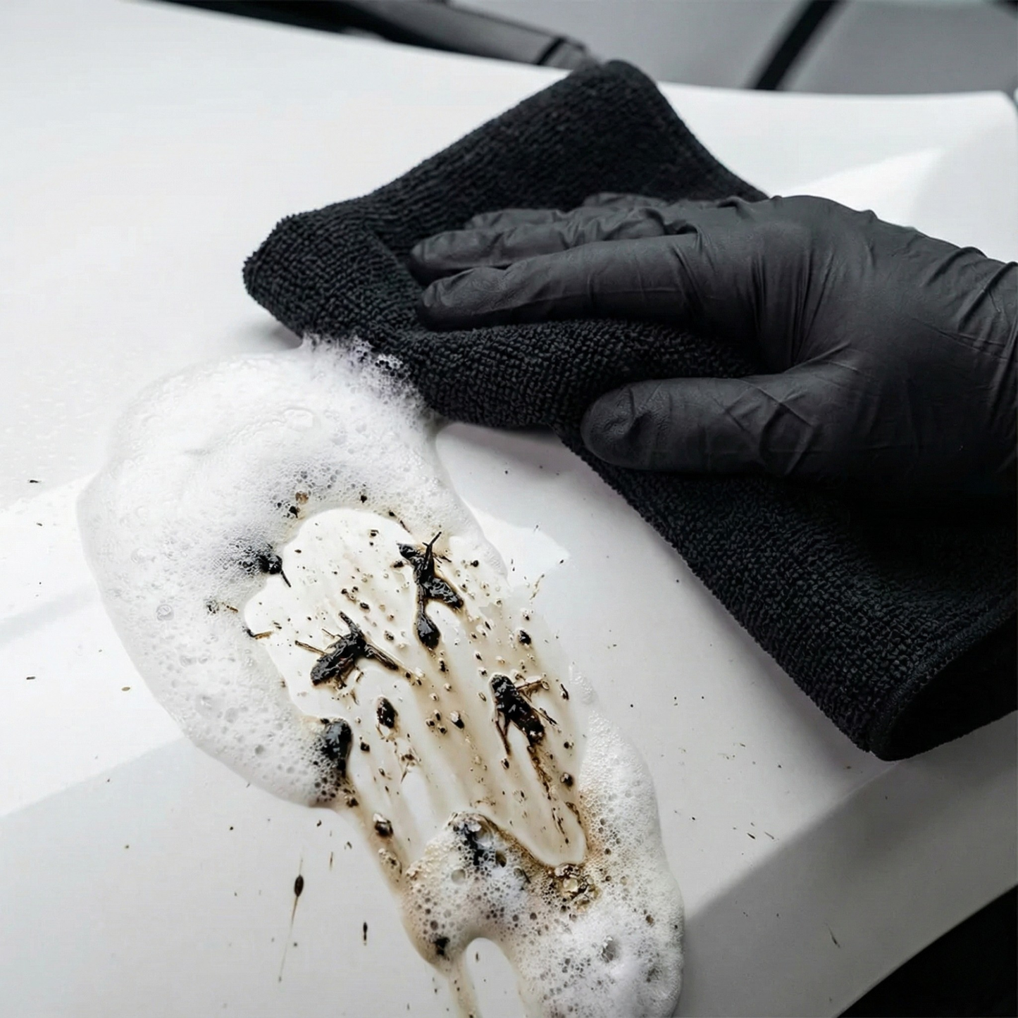 Limpiador de mosquitos Refresh Cars — Disuelve insectos sin frotar fuerte