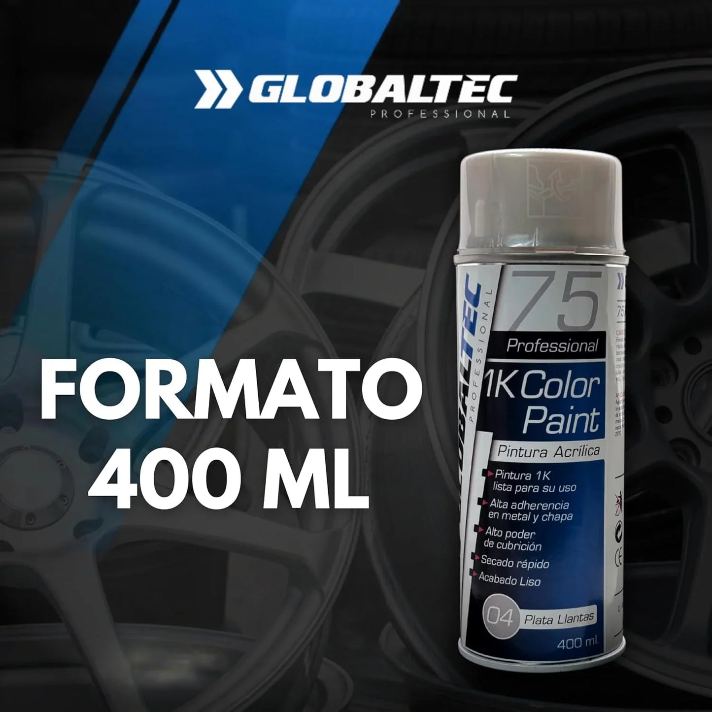 Pintura Acrílica en Spray - GLOBALTEC PROFESSIONAL