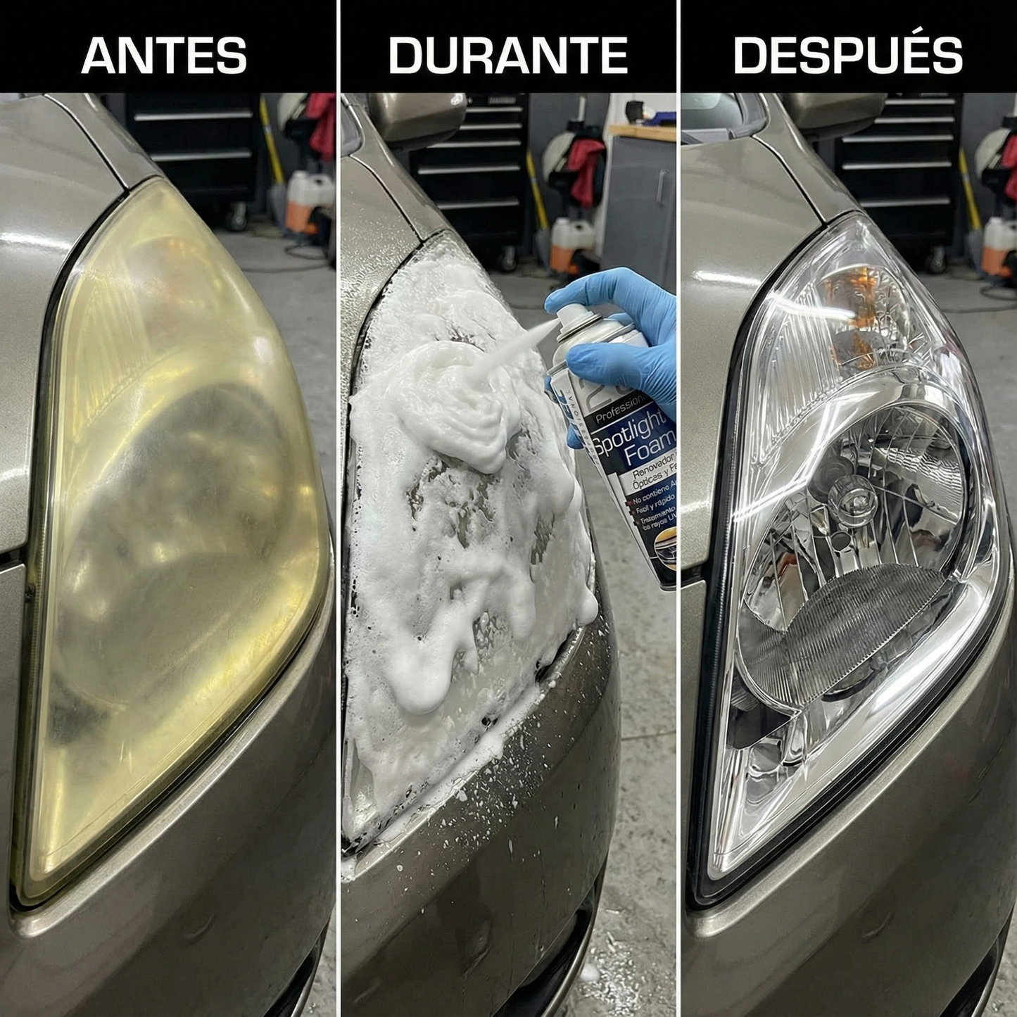 Renovador de Ópticas y Faros