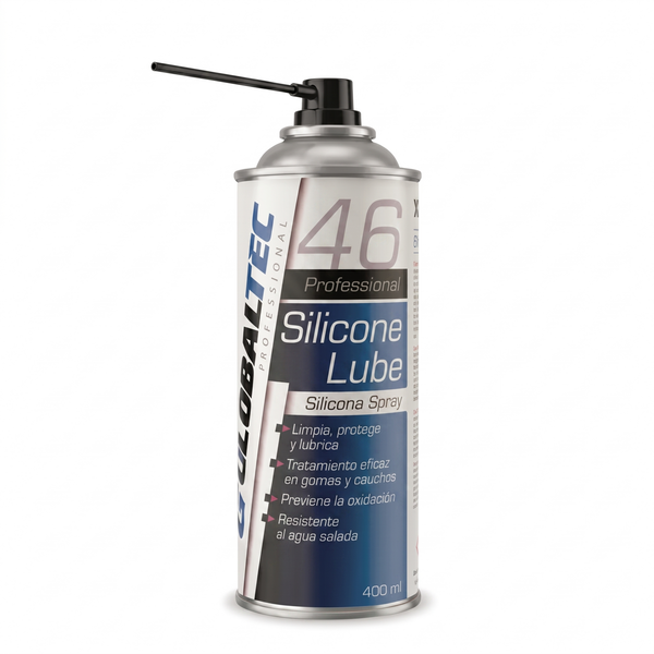 Silicona en spray 400 ml Globaltec Professional