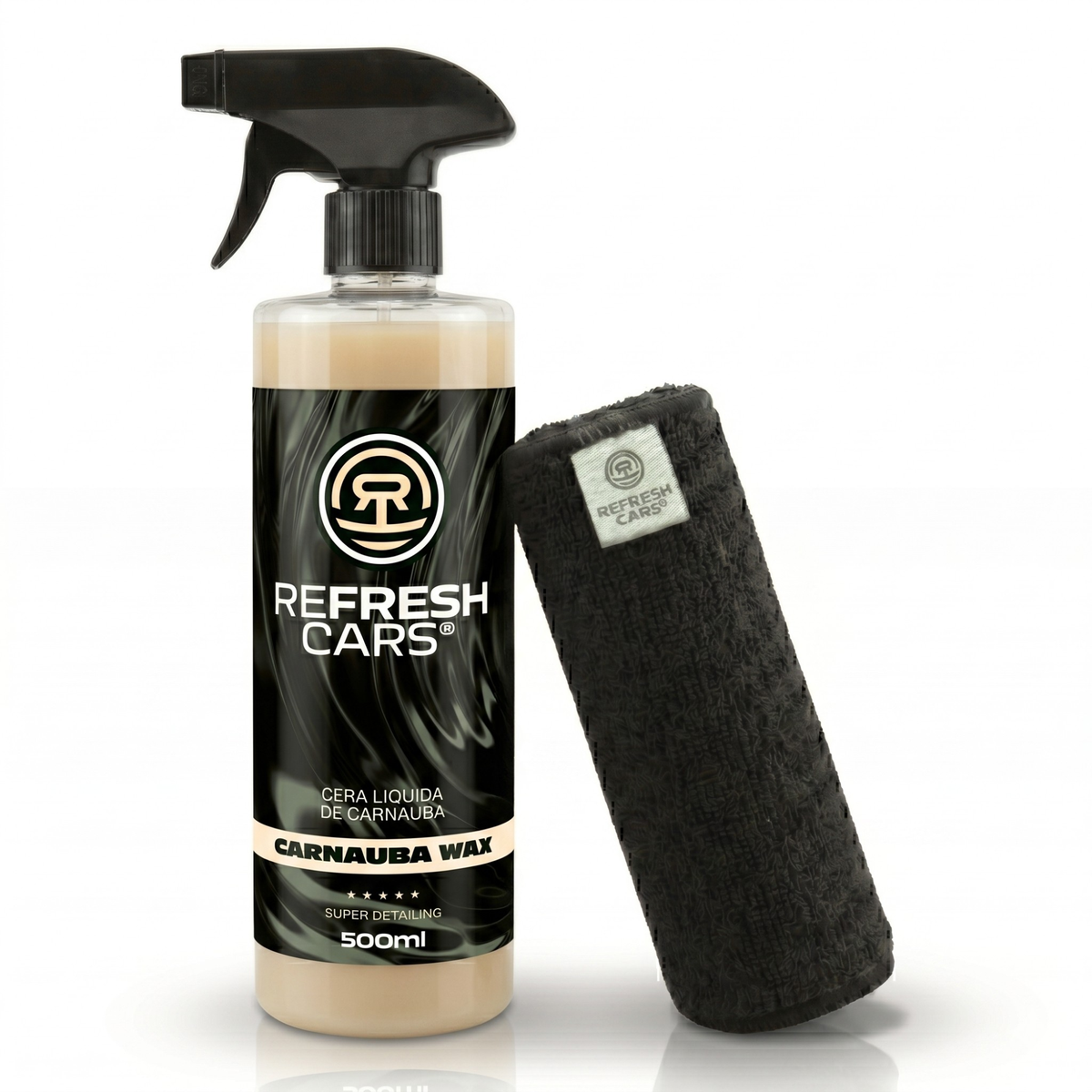 Cera de carnauba en spray 500 ml · Refresh Cars