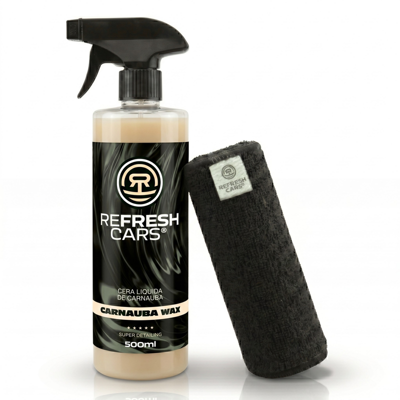 Cera de carnauba en spray 500 ml · Refresh Cars