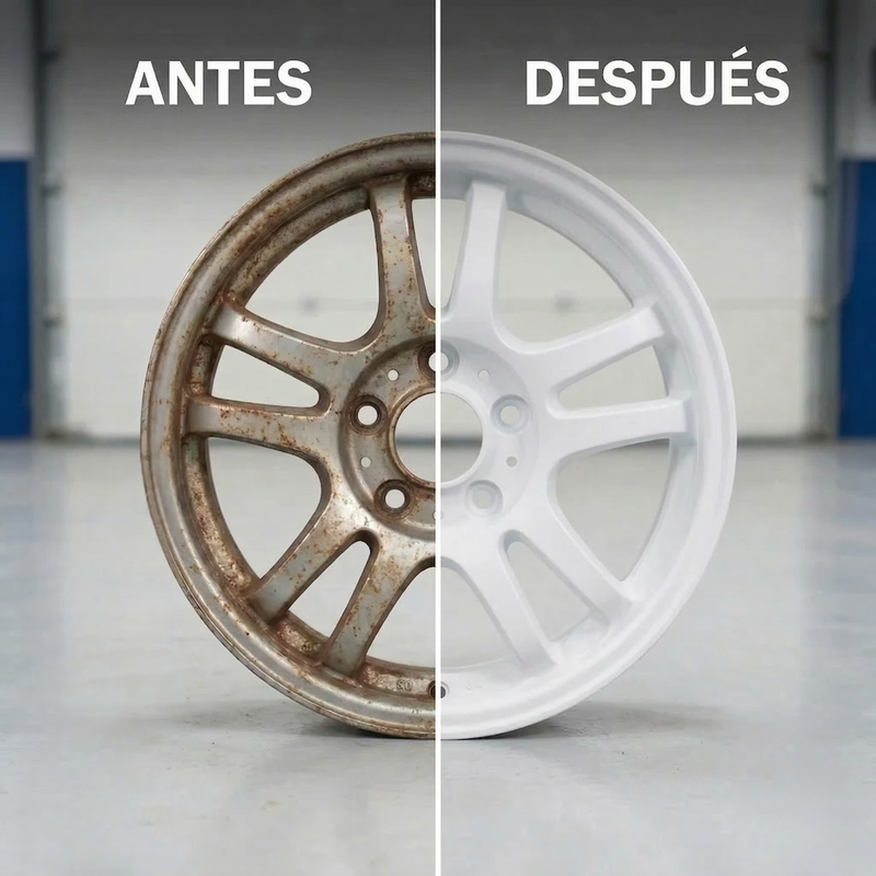 Spray acrílico blanco mate para repintar madera y mobiliario Globaltec Professional