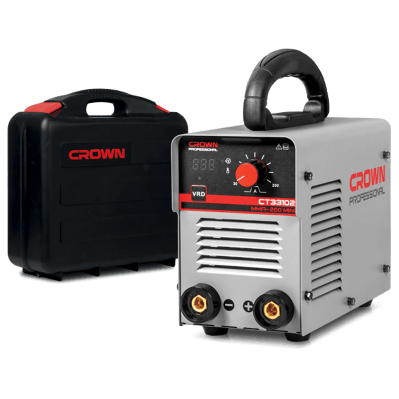 Soldadora Inversora CROWN CT33102 IMC 30-150A - GLOBALTEC PROFESSIONAL