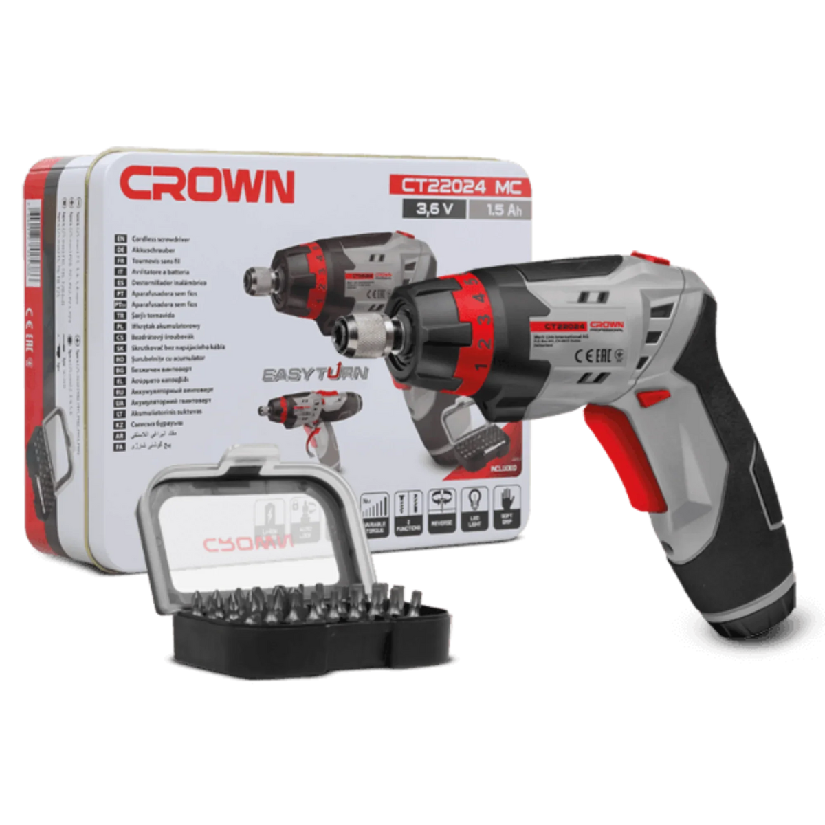Taladro Destornillador CT22024MC - GLOBALTEC PROFESSIONAL