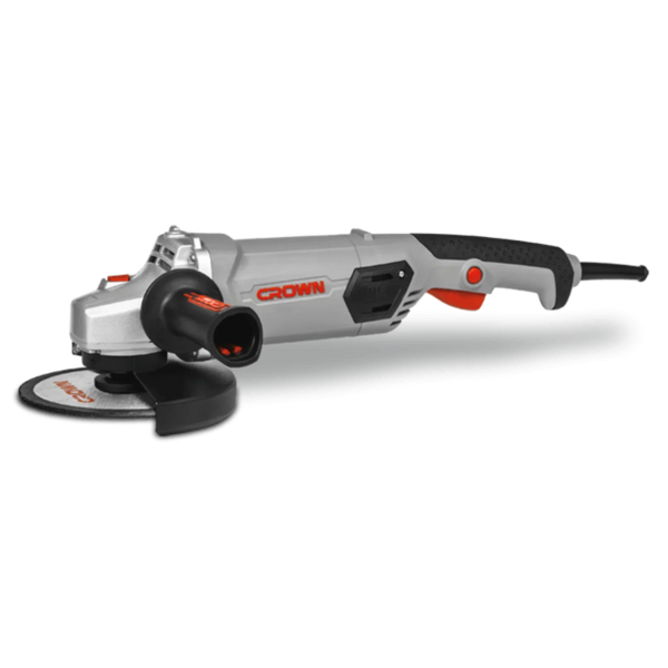 Amoladora Angular Crown CT13507-150 – 150 mm, 1500 W, 9.500 rpm, rosca M14 | Corte, desbaste y pulido en metal y piedra – Robusta 3,48 kg - GLOBALTEC PROFESSIONAL