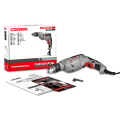 Taladro Eléctrico CROWN | 550W - GLOBALTEC PROFESSIONAL