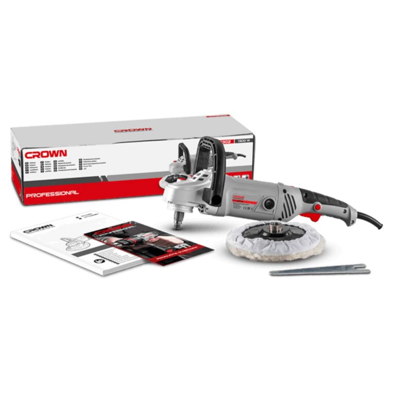 Pulidora CROWN CT13302 1300W - GLOBALTEC PROFESSIONAL