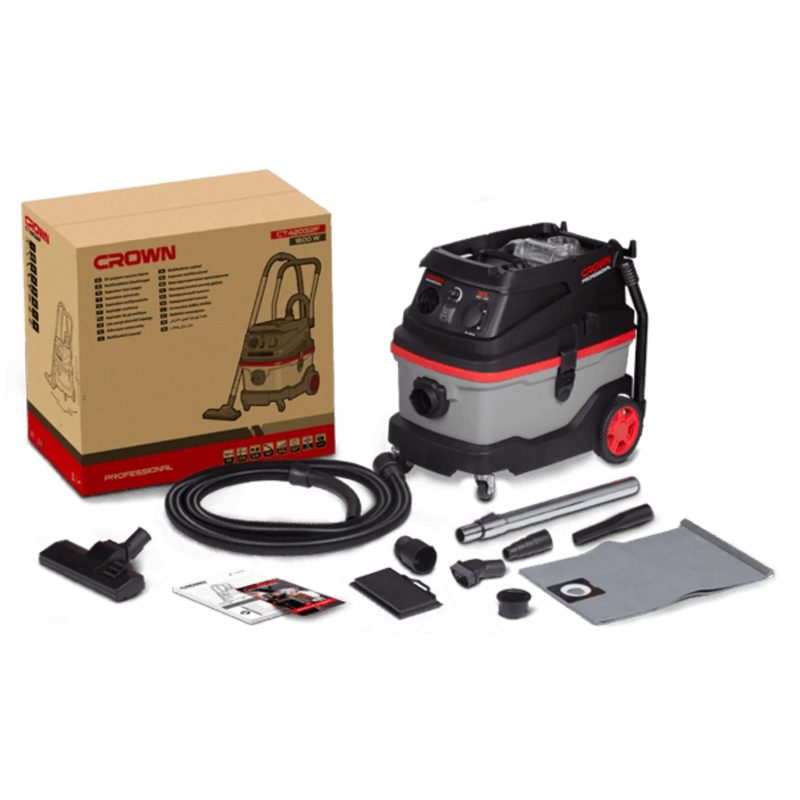 Aspiradora Industrial Crown CT42032F - GLOBALTEC PROFESSIONAL