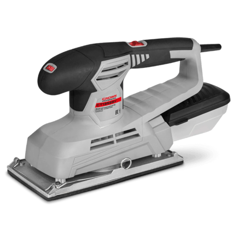 Lijadora Orbital Crown CT13588V | 350 W - GLOBALTEC PROFESSIONAL