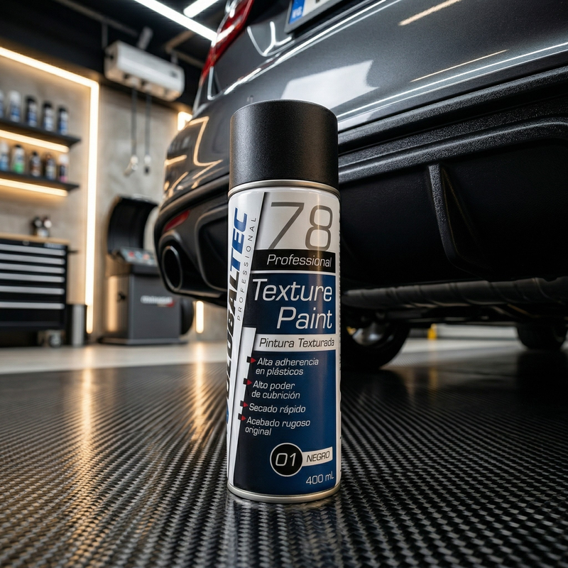 Acabado mate resistente a la intemperie y a los rayos UV para plásticos del coche