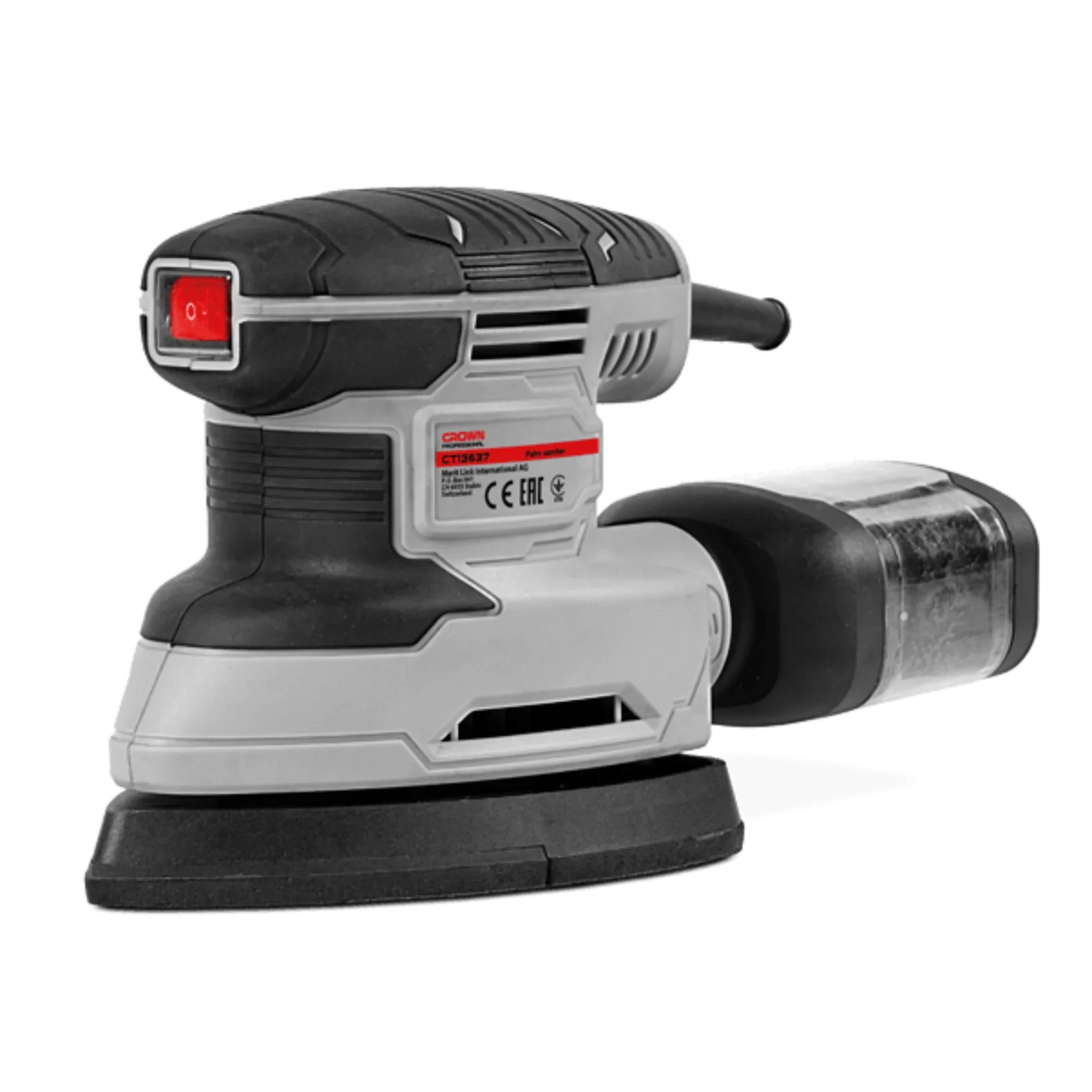 Lijadora Orbital Crown CT13637 | 180W - GLOBALTEC PROFESSIONAL