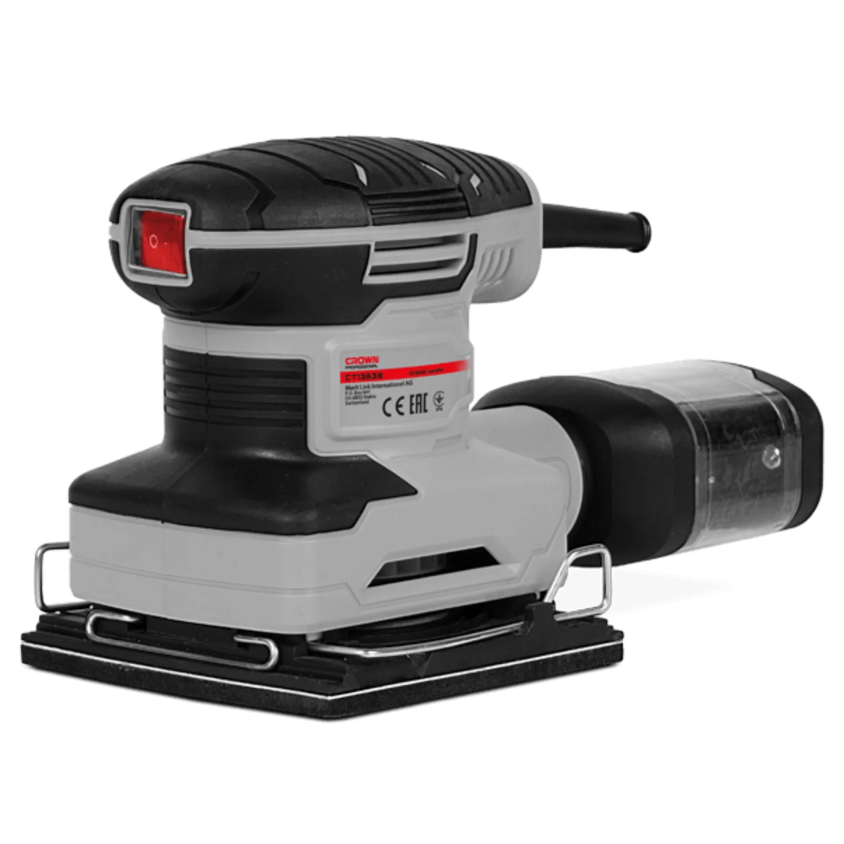 Lijadora Orbital Crown CT13638 | 240 W - GLOBALTEC PROFESSIONAL