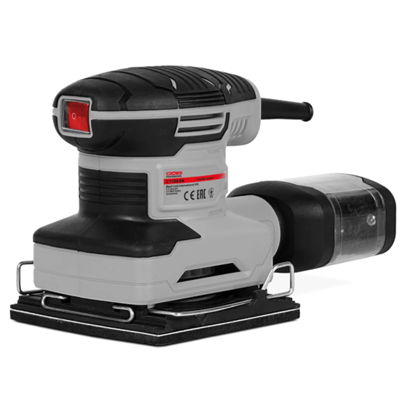 Lijadora Orbital Crown CT13638 | 240 W - GLOBALTEC PROFESSIONAL