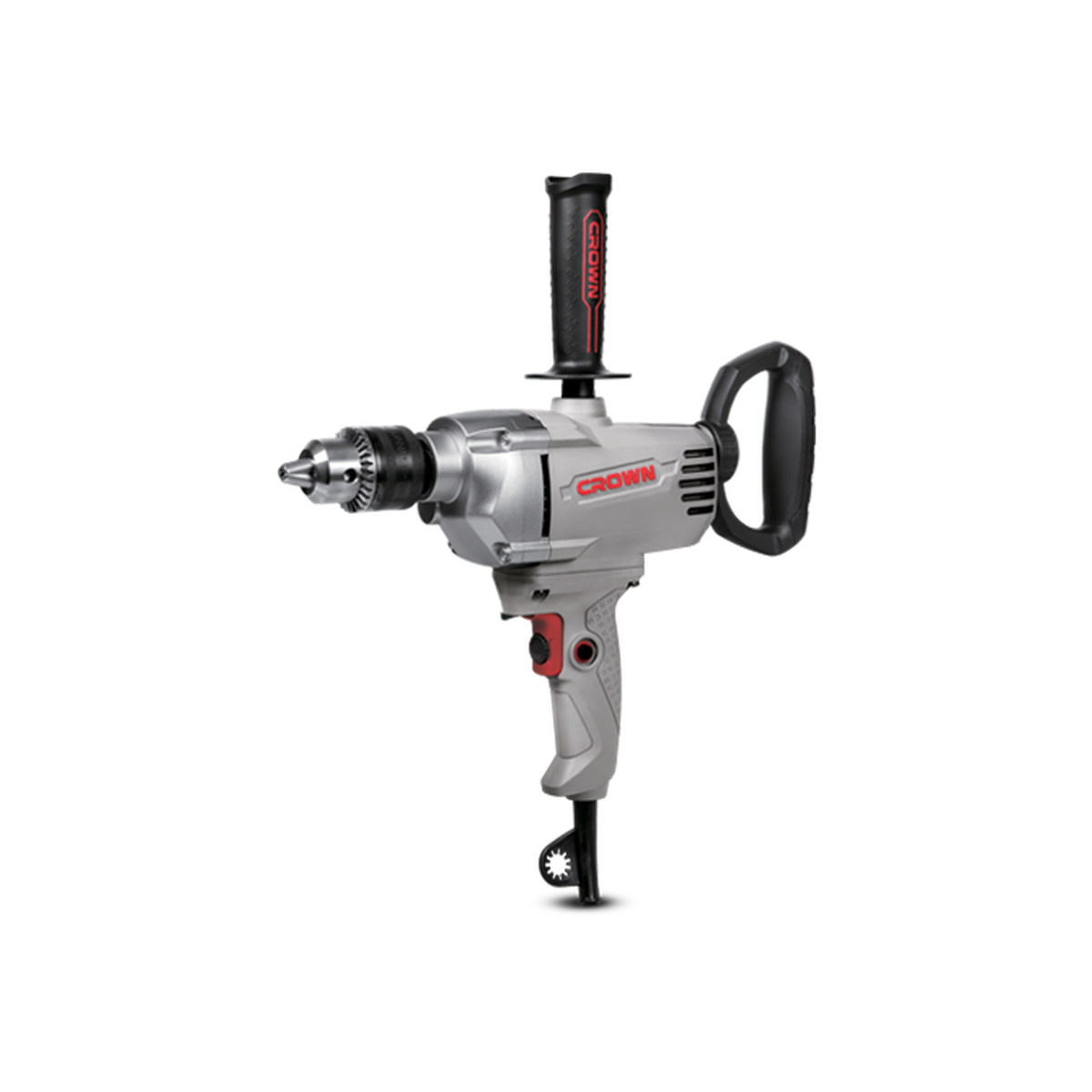 Taladro de velocidad lenta CT10148 1200 W — par variable y modo mezclador para batir y taladrar
