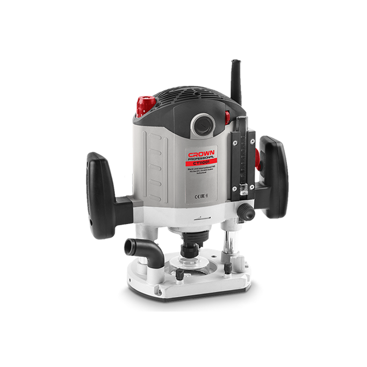 Fresadora de columna CT11001 2100 W — corte y rebaje de precisión con velocidad variable