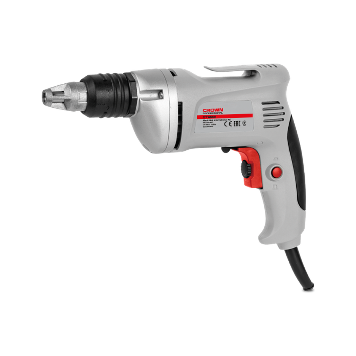 Atornillador CT12001 710 W — par regulable y control electrónico de velocidad