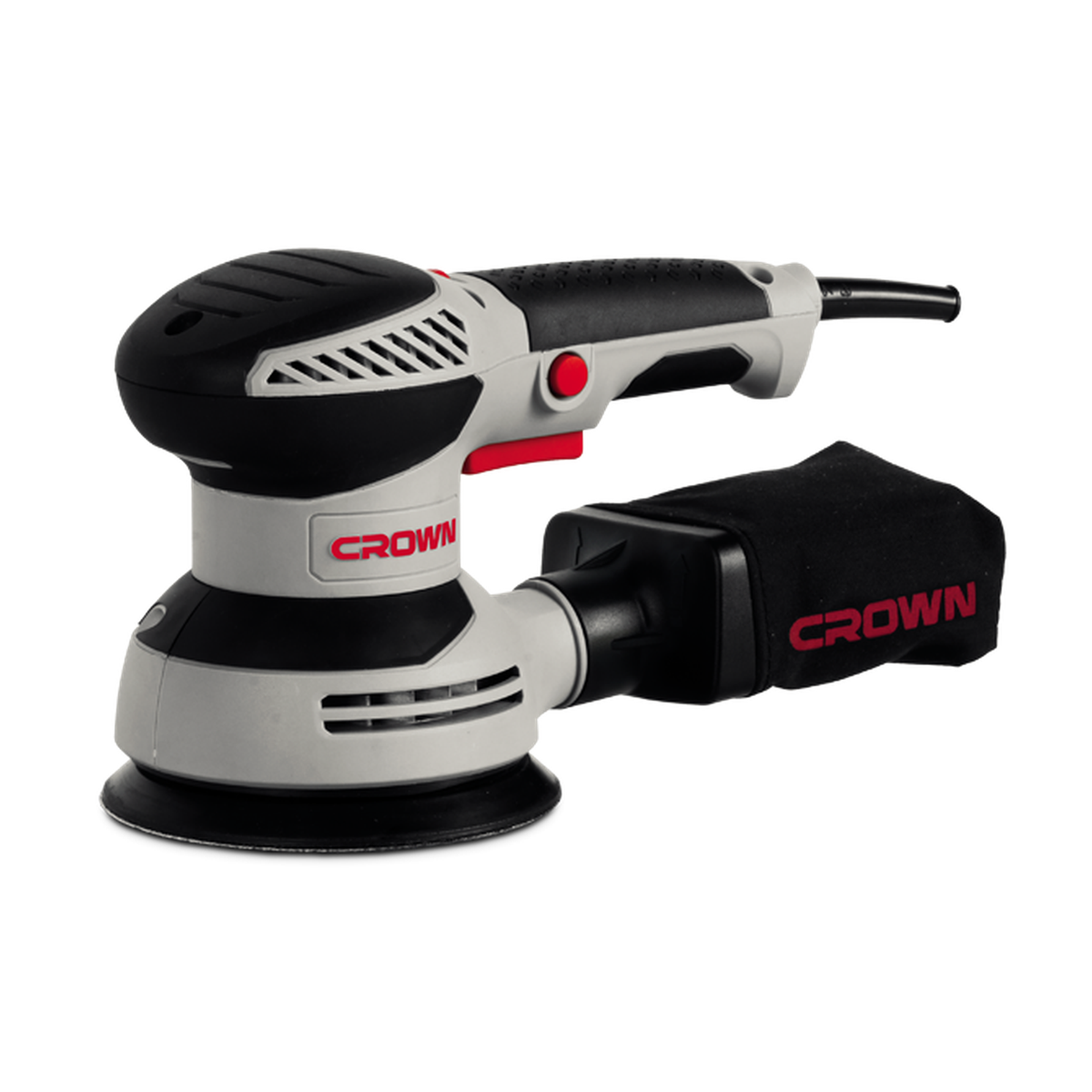 Lijadora rotorbital CT13663V 320 W 125 mm — velocidad variable y luz LED