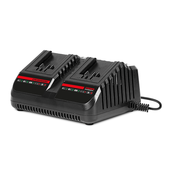 Cargador rápido CAC204003X 20V Max 4A — carga completa en 1 hora