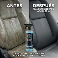 APC listo al uso Refresh Cars en formato rendidor para el mantenimiento diario del interior