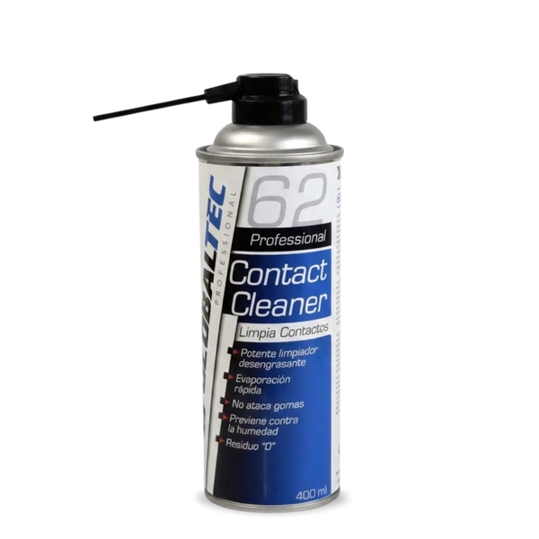 Limpiador de contactos eléctricos en spray Globaltec — Restaura conexiones sin desmontar