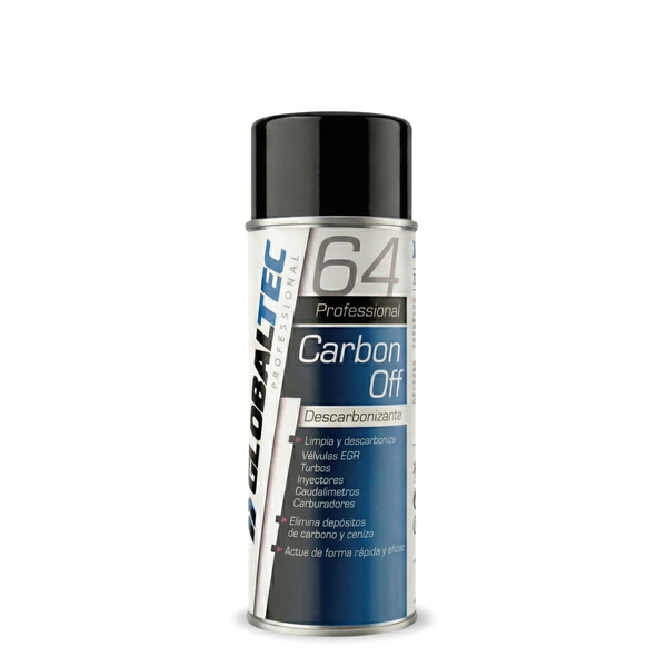 Descarbonizante en spray Globaltec 400ml, limpia motor y válvula EGR