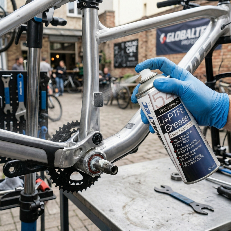 Grasa de litio con PTFE en spray 400 ml — Lubricación duradera de alto rendimiento