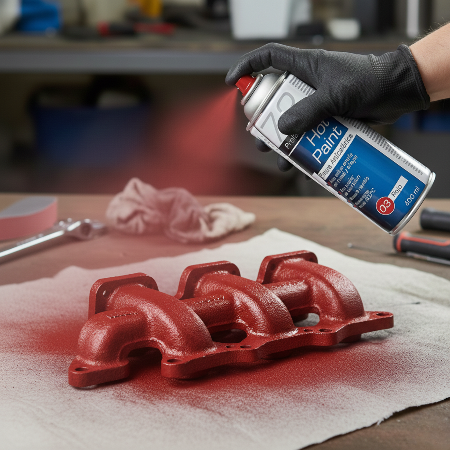 Pintura Anticalórica en Spray