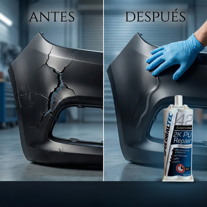 Adhesivo Rápido 2K para Reparación de Plásticos