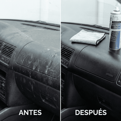 Abrillantador de salpicaderos en spray 500 ml — Brillo natural para plásticos interiores