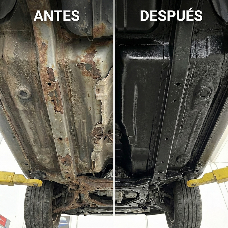 Antigravilla en spray 1 L — Protege bajos de carrocería contra piedras y corrosión