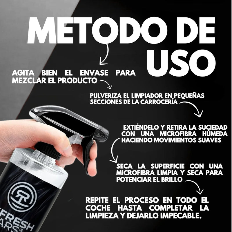 Limpiador de carrocerías con cera 500 ml · Refresh Cars (vista 2)