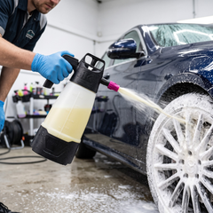 Detalle de la boquilla Foamer Pro del iK Foam Pro 2 para enjabonar coches y motos, Globaltec Professional