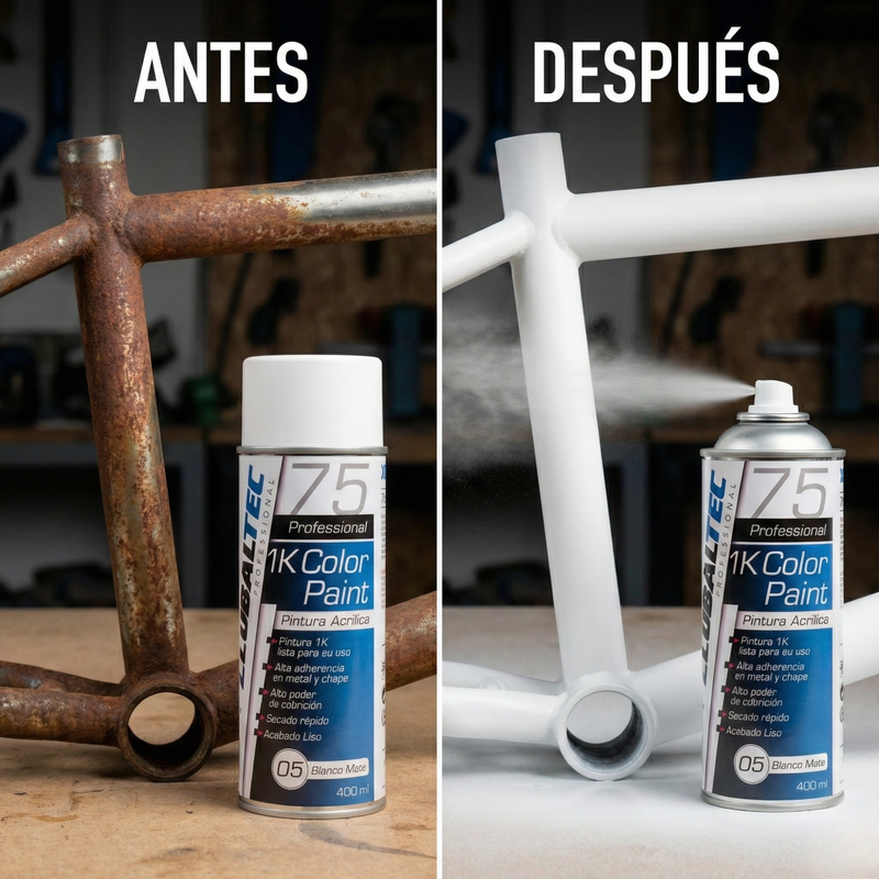 Tinta spray acrílica