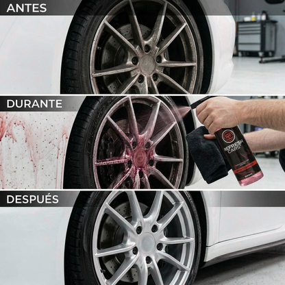 Descontaminante férrico Refresh Cars — Elimina partículas metálicas de la pintura