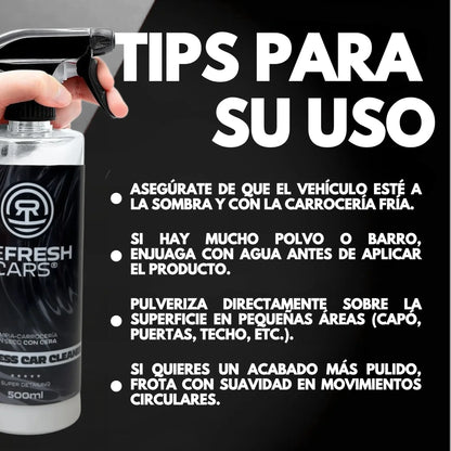 Limpiador de Carrocerías con Cera - GLOBALTEC PROFESSIONAL