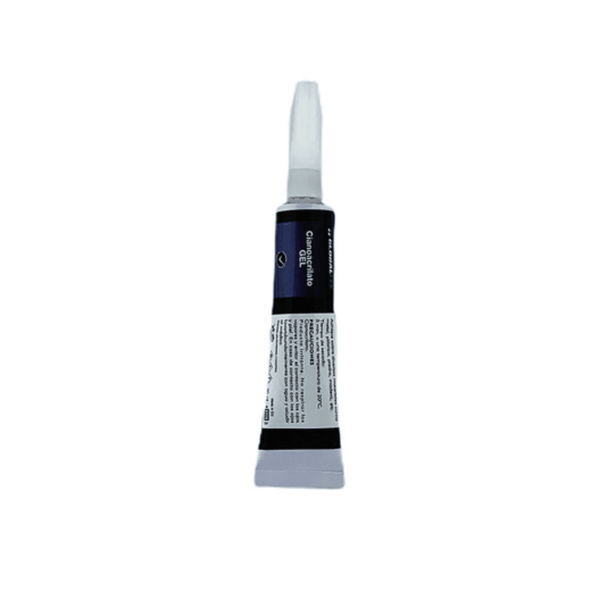 Cianoacrilato Universal – Adhesivo de secado instantáneo y alta resistencia | Aplicación precisa con boquilla; multi-material (metal, plástico, madera, caucho, cerámica) – Viscosidad media y gel - GLOBALTEC PROFESSIONAL