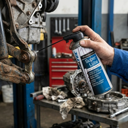 Super Lube M1 Globaltec — Aflojatodo y lubricante 5 en 1 para piezas atascadas