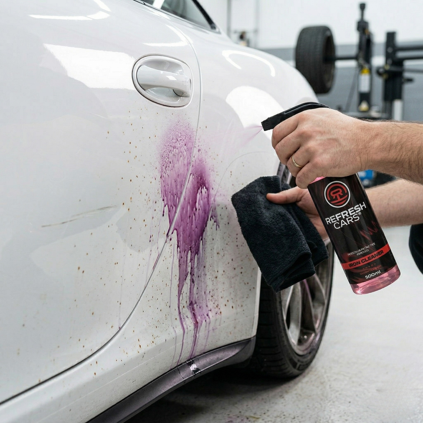 Descontaminante férrico Refresh Cars — Elimina partículas metálicas de la pintura