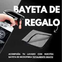 Limpiador de carrocerías con cera 500 ml · Refresh Cars (vista 4)