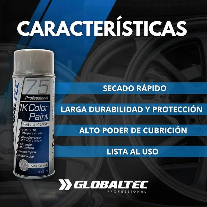 Pintura Acrílica en Spray - GLOBALTEC PROFESSIONAL