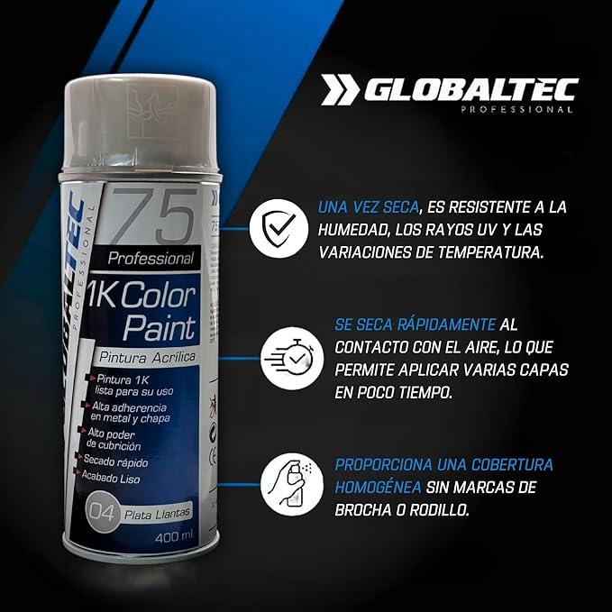 Pintura Acrílica en Spray - GLOBALTEC PROFESSIONAL