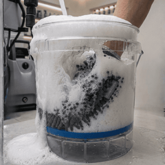 Luva de lavagem de microfibra