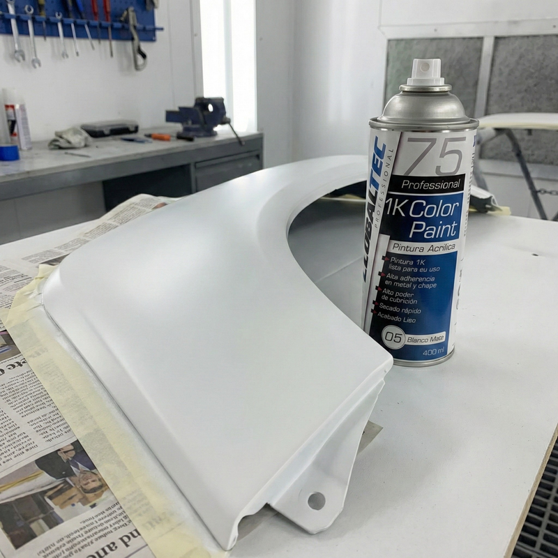 Tinta spray acrílica